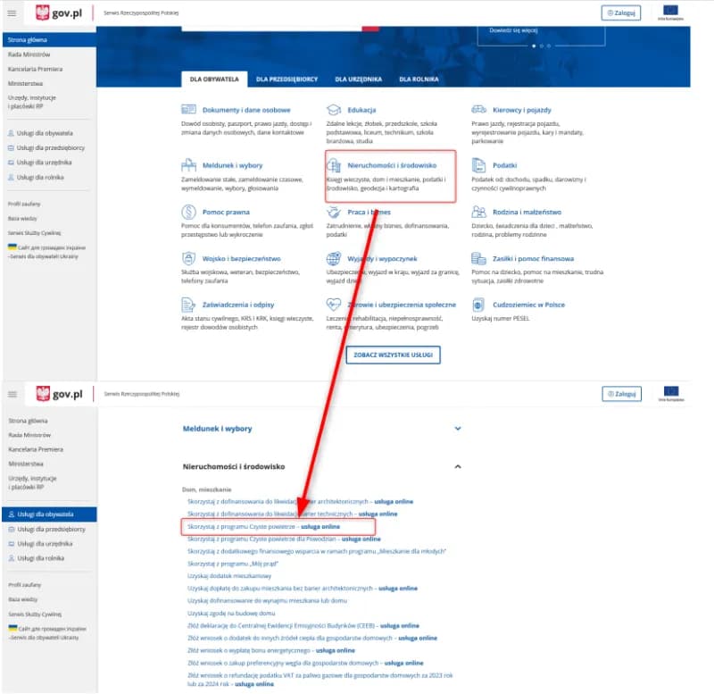 Czyste powietrze: czy wkład własny jest konieczny? Sprawdź szczegóły