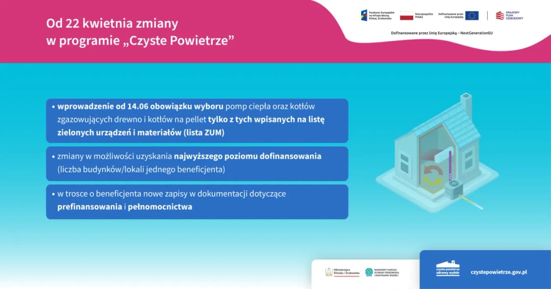 Specyfikacja do faktury czyste powietrze – uniknij najczęstszych błędów