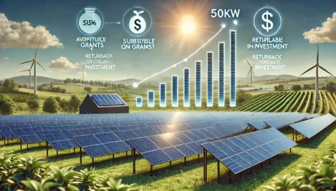 Mini elektrownia słoneczna 40 kW: opłacalność i koszty inwestycji