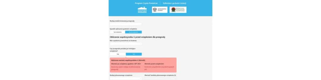 Oblicz grubość styropianu w programie Czyste Powietrze i oszczędzaj