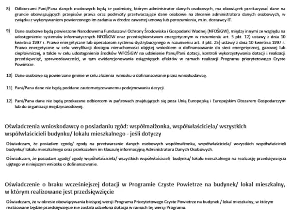 Czyste powietrze: jak uzyskać zgodę współwłaściciela na dofinansowanie