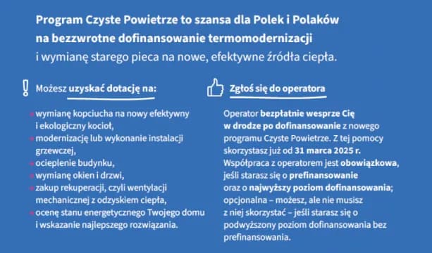 Jak operatorzy Czyste Powietrze mogą pomóc w uzyskaniu dofinansowania