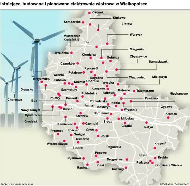 Gdzie w Polsce są elektrownie wiatrowe? Odkryj ich lokalizacje i moc