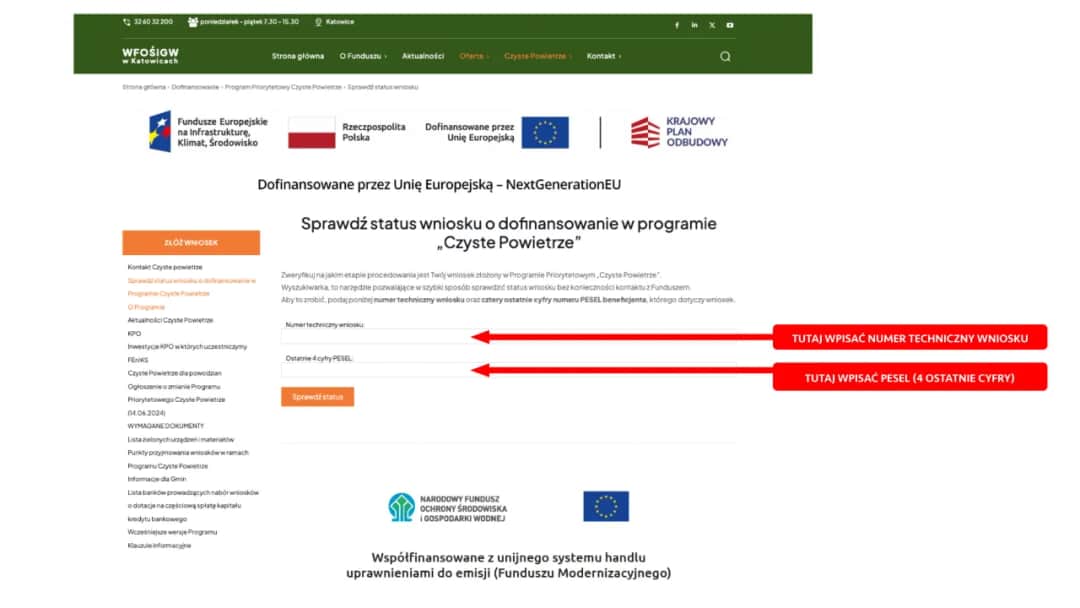 Jak skutecznie zalogować się do czyste powietrze Katowice?
